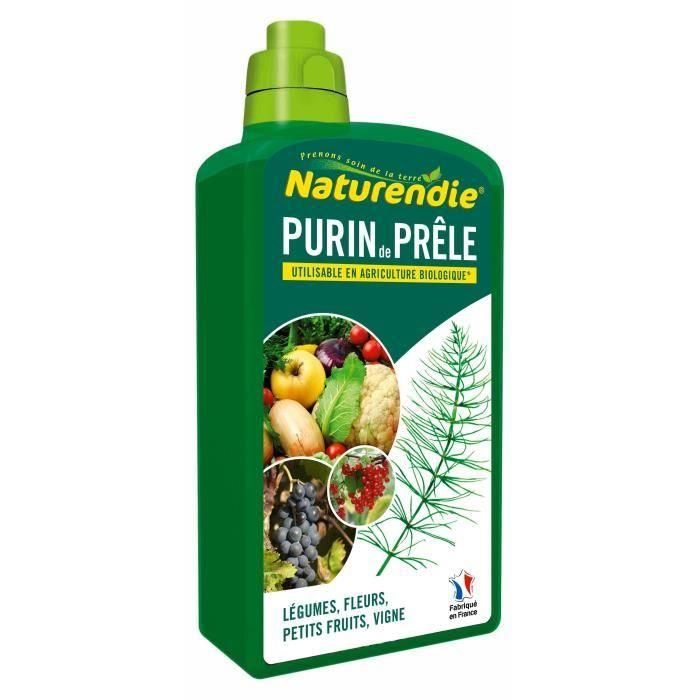 Purin de cola de caballo - NATURENDIE - Verduras, flores, frutos pequeños, vides - 1 L Purin de cola de caballo - NATURENDIE - Verduras, flores, frutos pequeños, vides - 1 L