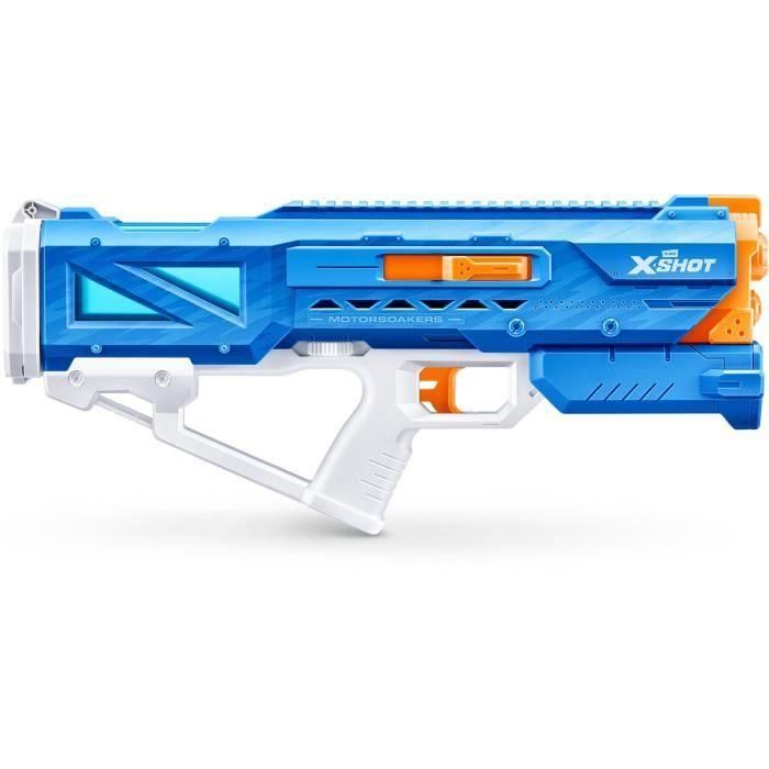 Pistola de agua motorizada - ZURU - X-SHOT Hydra Pulse - Llenado rápido - Batería recargable - Alcance 9 m - Depósito de 650 ml 5 Pistola de agua motorizada - ZURU - X-SHOT Hydra Pulse - Llenado rápido - Batería recargable - Alcance 9 m - Depósito de 650 ml 5