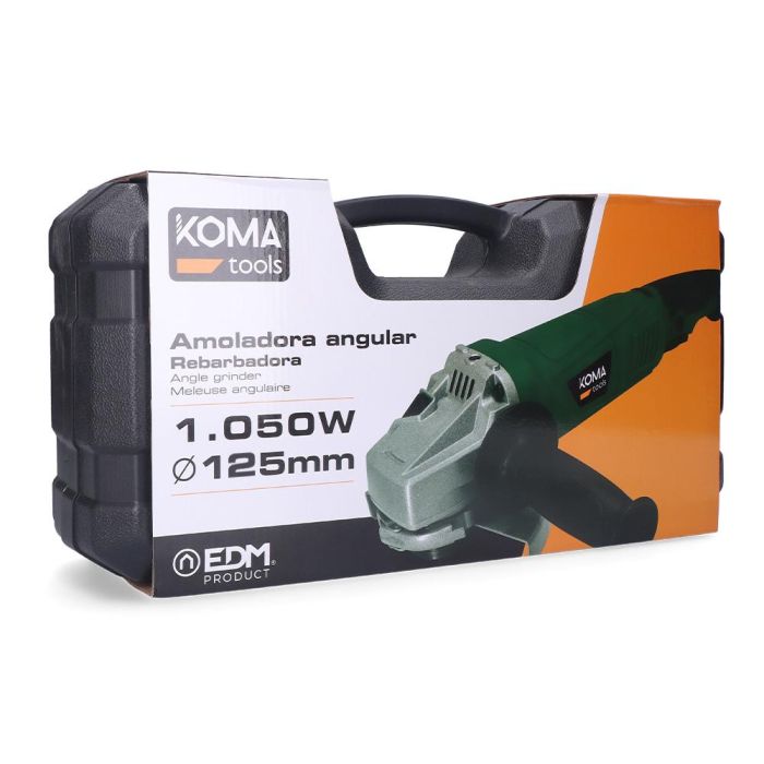 Amoladora electrica 1050w ø125mm 22,8x35,5cm koma tools 1