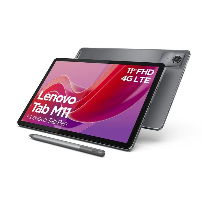 Tablet Lenovo Tab M11 4G 11" Mediatek Helio G88 4 GB RAM 128 GB Gris Gris oscuro 0 Tablet Lenovo Tab M11 4G 11" Mediatek Helio G88 4 GB RAM 128 GB Gris Gris oscuro 0