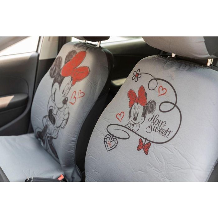 Par Fundas Asientos Delanteros Minnie CZ10820 1 Par Fundas Asientos Delanteros Minnie CZ10820 1