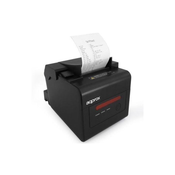 Approx appPOS80WIFI+LAN Impresora de Tickets Térmica Dual 58/80mm, WiFi/LAN/USB/RJ11 para POS, Corte Automático, 300mm/s Negra 0 Approx appPOS80WIFI+LAN Impresora de Tickets Térmica Dual 58/80mm, WiFi/LAN/USB/RJ11 para POS, Corte Automático, 300mm/s Negra 0