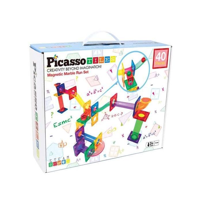 Circuito picasso tiles de canicas magnetico 40 piezas.deja que las canicas se deslicen por la pista Circuito picasso tiles de canicas magnetico 40 piezas.deja que las canicas se deslicen por la pista