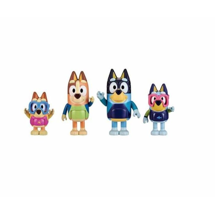 Figura bluey pack 4 figuras 6 cm con accesorios - modelos surtidos 1