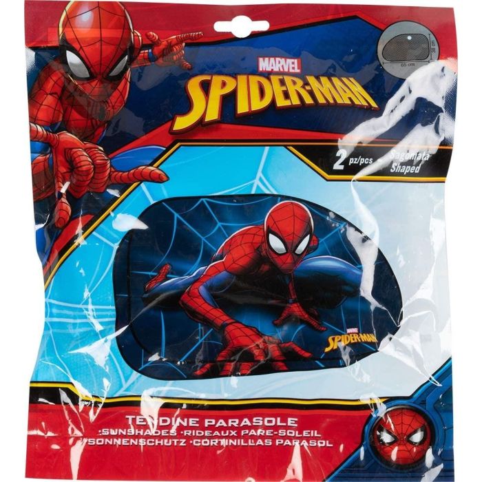Par De Cortinas Laterales Trapecio Spiderman 65x38 cm 2 Pz CZ10251 9 Par De Cortinas Laterales Trapecio Spiderman 65x38 cm 2 Pz CZ10251 9