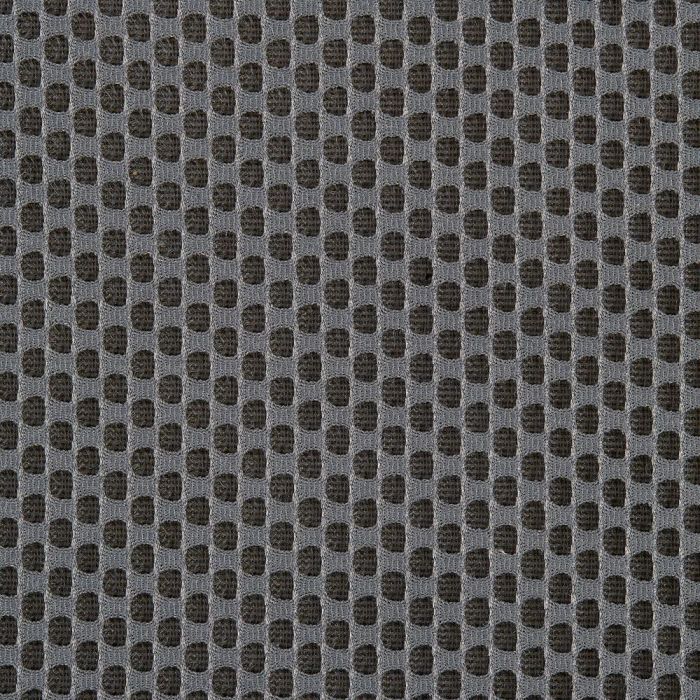 Home Deco Factory Puf Almacenaje Atom Gris - Contemporain, MDF y Poliéster, Soporta 110 kg, d.37 cm h.42 cm 6