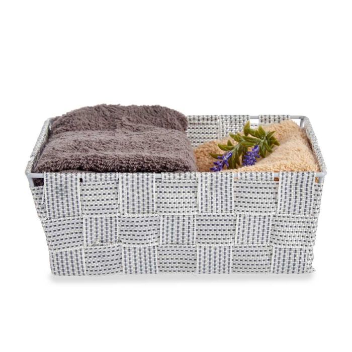 Cesta Tela Rect Sin Asas 17Cm Blanco Kipit (24 Unidades) 4 Cesta Tela Rect Sin Asas 17Cm Blanco Kipit (24 Unidades) 4