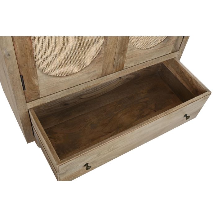 DKD Home Decor Armario Natural Madera Mango y Ratan 40 x 180 x 90 cm Hecho a Mano 4 DKD Home Decor Armario Natural Madera Mango y Ratan 40 x 180 x 90 cm Hecho a Mano 4