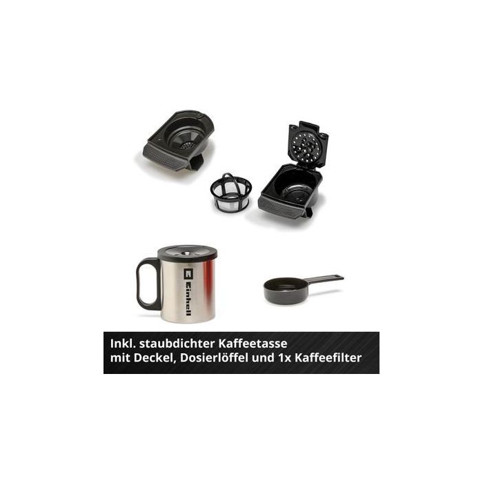 Einhell TE-CF 18 Li solo Akku-Kaffeemachine 8