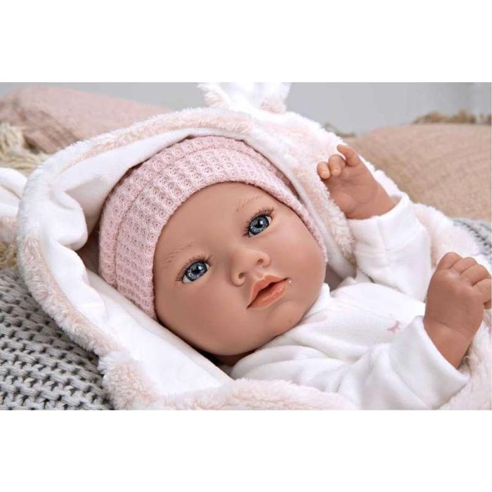 Muñeca elegance 38 cm aria rosa c/ manta (muñeco de peso) (cuerpo vinyl, sexo niña) 19 Muñeca elegance 38 cm aria rosa c/ manta (muñeco de peso) (cuerpo vinyl, sexo niña) 19