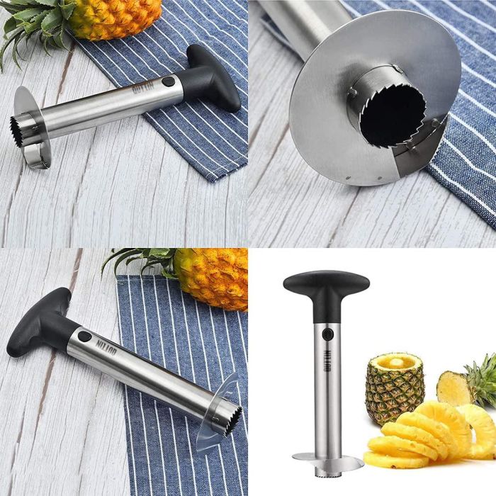 Quttin Descorazonador de Piña - 9.6 cm Ancho x 8.4 cm Alto x 25.4 cm Largo (24 Unidades) 8 Quttin Descorazonador de Piña - 9.6 cm Ancho x 8.4 cm Alto x 25.4 cm Largo (24 Unidades) 8