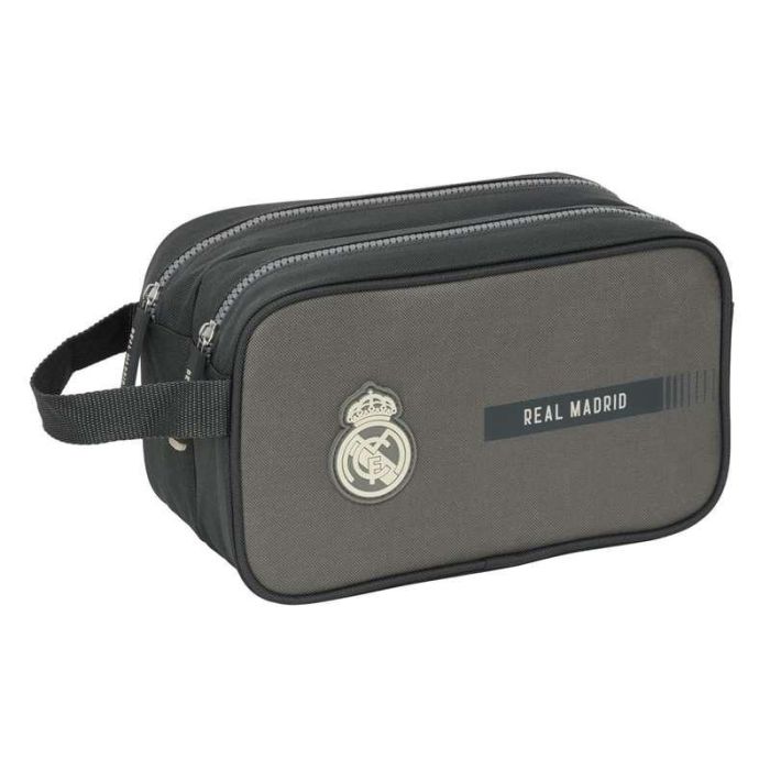 Neceser de Viaje Real Madrid C.F. Gris Deportivo 26 x 15 x 12.5 cm 0 Neceser de Viaje Real Madrid C.F. Gris Deportivo 26 x 15 x 12.5 cm 0