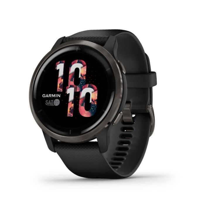 Smartwatch GARMIN 010-02430-11 Negro Dorado Arena 1,3" 40 mm Smartwatch GARMIN 010-02430-11 Negro Dorado Arena 1,3" 40 mm