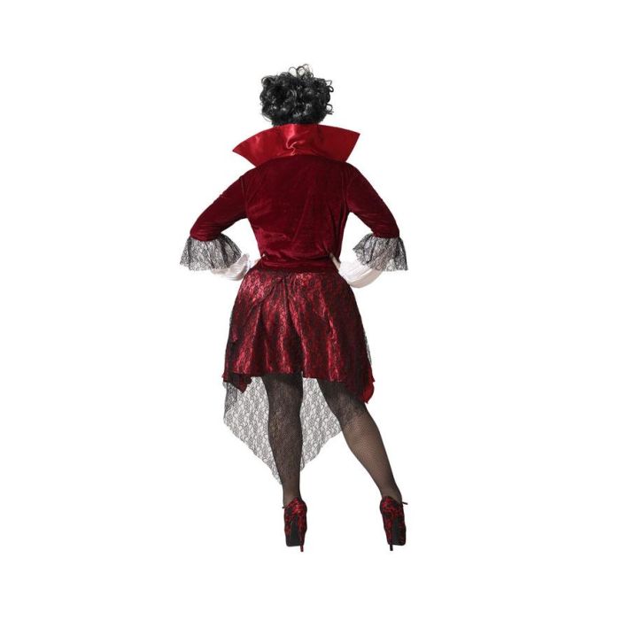 Disfraz Vampiresa Rojo Adulto XXL 2 Disfraz Vampiresa Rojo Adulto XXL 2