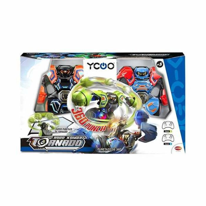 Robot kombat tornado battle.puñetazo de 360 grados,tienen armaduras desmontables