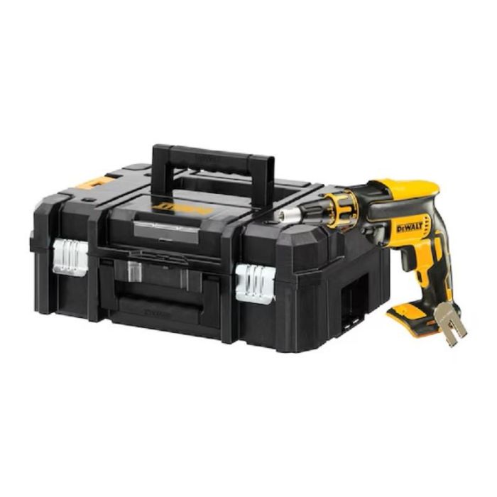 DEWALT DCF620NT-XJ Atornillador Panel Yeso Sin Escobillas XR 18V Inalámbrico, Sin Batería/Cargador, Maletín TSTAK DEWALT DCF620NT-XJ Atornillador Panel Yeso Sin Escobillas XR 18V Inalámbrico, Sin Batería/Cargador, Maletín TSTAK