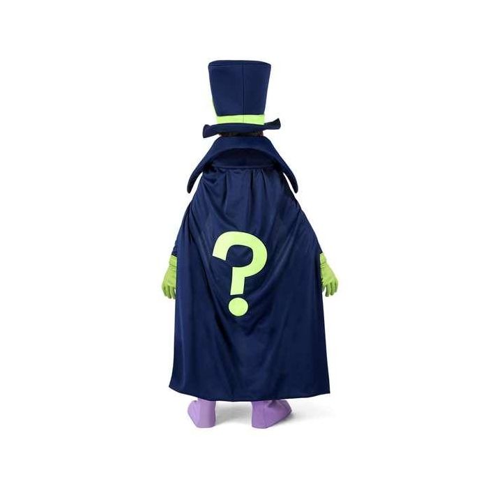 Disfraz enigma con sombrero, mono, capa, guantes y cubrebotas talla 4-5 y 3 Disfraz enigma con sombrero, mono, capa, guantes y cubrebotas talla 4-5 y 3