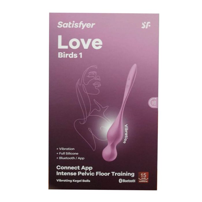 Satisfyer Love birds 1 intense pelvic floor training app red Satisfyer Love birds 1 intense pelvic floor training app red