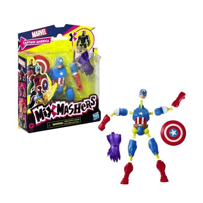 Figura Avengers Mixmashers Black Panther F9268 Hasbro 12 Figura Avengers Mixmashers Black Panther F9268 Hasbro 12