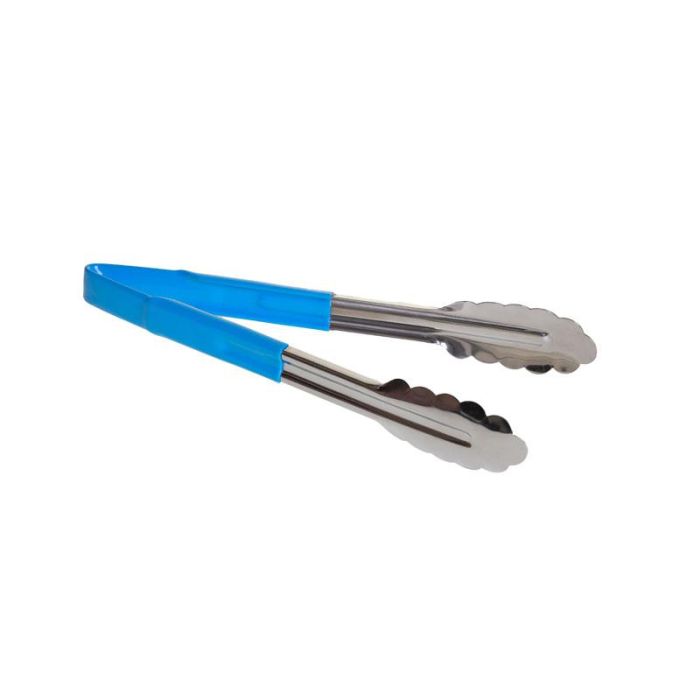 TABLECRAFT - 3774BLEU/3 - Pack de 3 unidades - Pinza con cubierta de vinilo - 24,4 x 3,8 x 3,5 cm - Azul