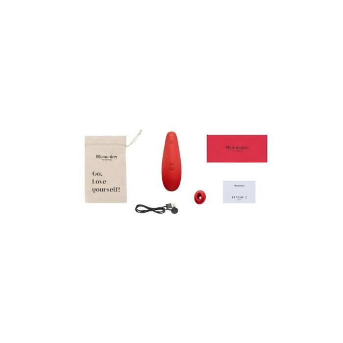 Vibrador Punto G Womanizer Rojo 6 Vibrador Punto G Womanizer Rojo 6