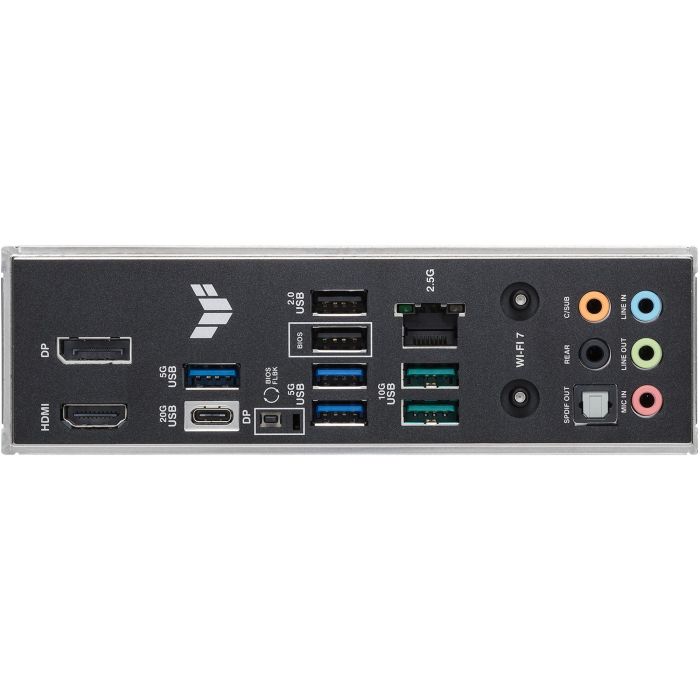ASUS 90MB1JL0-M0EAY0 TUF GAMING B860-PLUS WiFi Intel B860 LGA 1851 DDR5 Placa Base ATX Wi-Fi 7 5 ASUS 90MB1JL0-M0EAY0 TUF GAMING B860-PLUS WiFi Intel B860 LGA 1851 DDR5 Placa Base ATX Wi-Fi 7 5