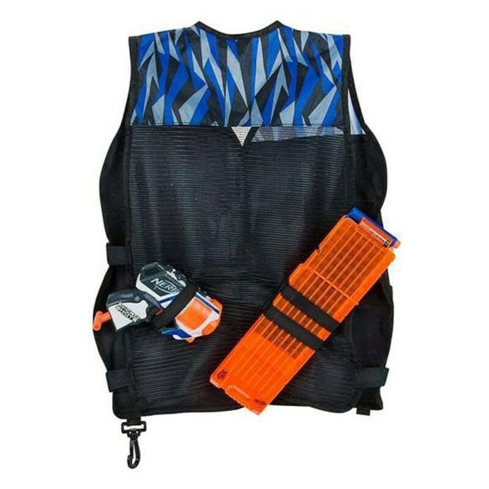 Chaleco tactical nerf con bolsillos y compartimentos 30x5x51 cm (no incluye accesorios) 1