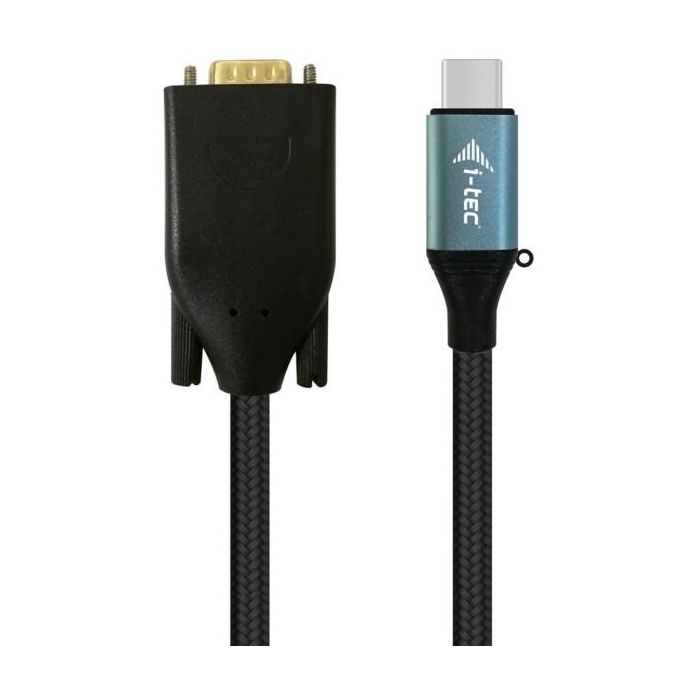 I-TEC Cable Adaptador USB-C a VGA 1080p 60Hz 150cm Compatible Thunderbolt 3