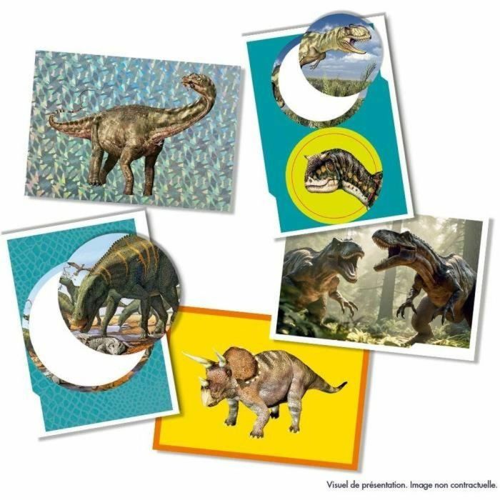 Tarjetas coleccionables - PANINI - DINOS NATIONAL GEOGRAPHIC KIDS - PANINIPEDIA - Blister 7 bolsillos 2