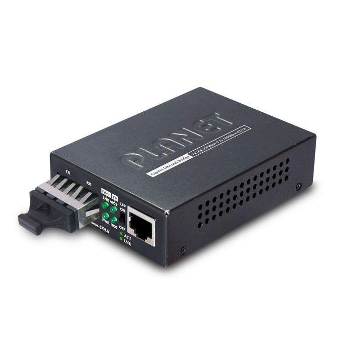 Planet 10/100/1000Base-T to 1000Base-SX (SC, MM) Media Converter Planet 10/100/1000Base-T to 1000Base-SX (SC, MM) Media Converter