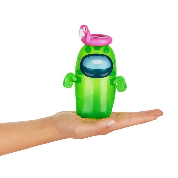 Bizak Figura de Acción Brilla en la Oscuridad Among Us - Tripulante Verde, 15cm con 3 Accesorios 1 Bizak Figura de Acción Brilla en la Oscuridad Among Us - Tripulante Verde, 15cm con 3 Accesorios 1