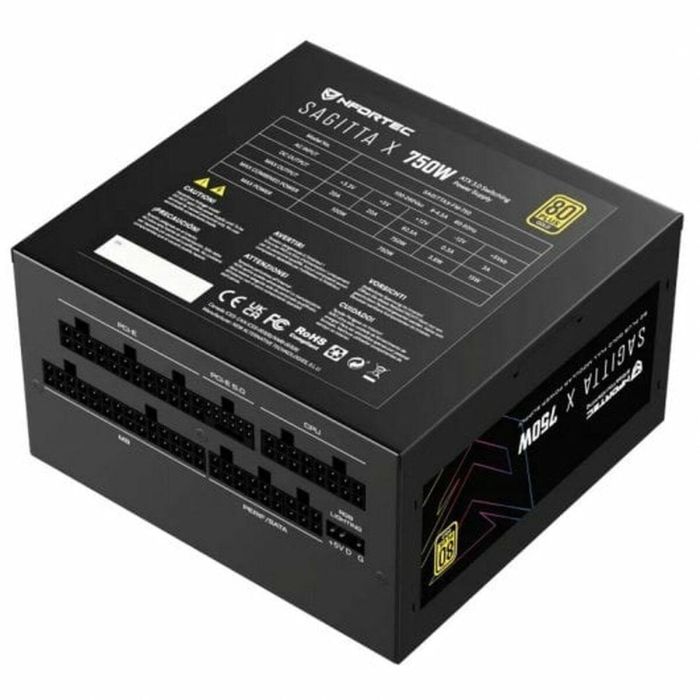 Fuente de Alimentación Nfortec Modular 750 W 80 Plus Gold 1