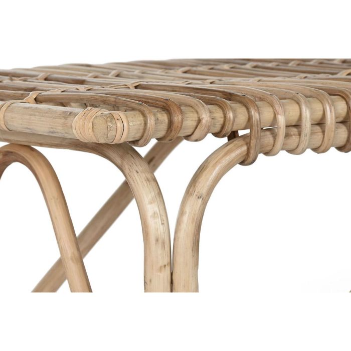 Banqueta Home ESPRIT Natural Mimbre 130 X 46 X 47 cm 1