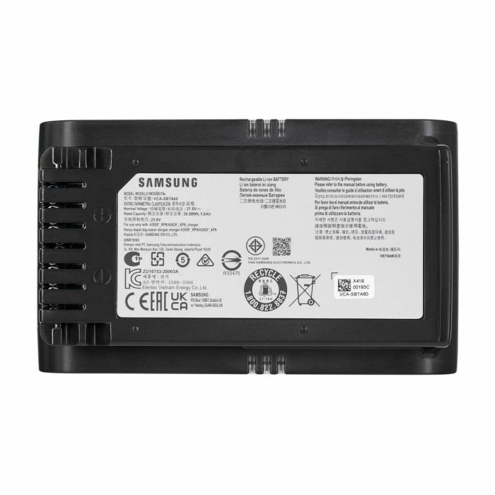 Aspirador Escoba Samsung VS20B75ACR5/WA 550 W 26 Aspirador Escoba Samsung VS20B75ACR5/WA 550 W 26