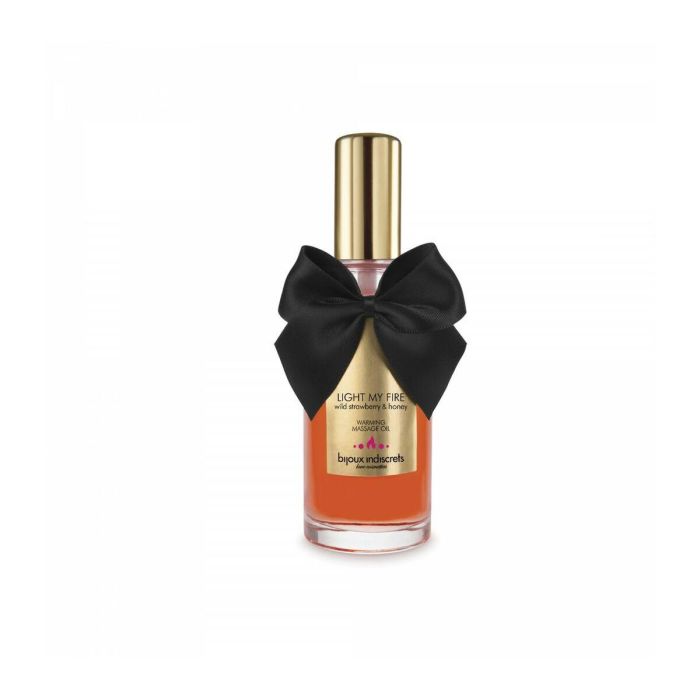 Aceite de Masaje Erótico Bijoux Cosmetiques Light My Fire 100 ml Fresa Efecto Calor 1 Aceite de Masaje Erótico Bijoux Cosmetiques Light My Fire 100 ml Fresa Efecto Calor 1