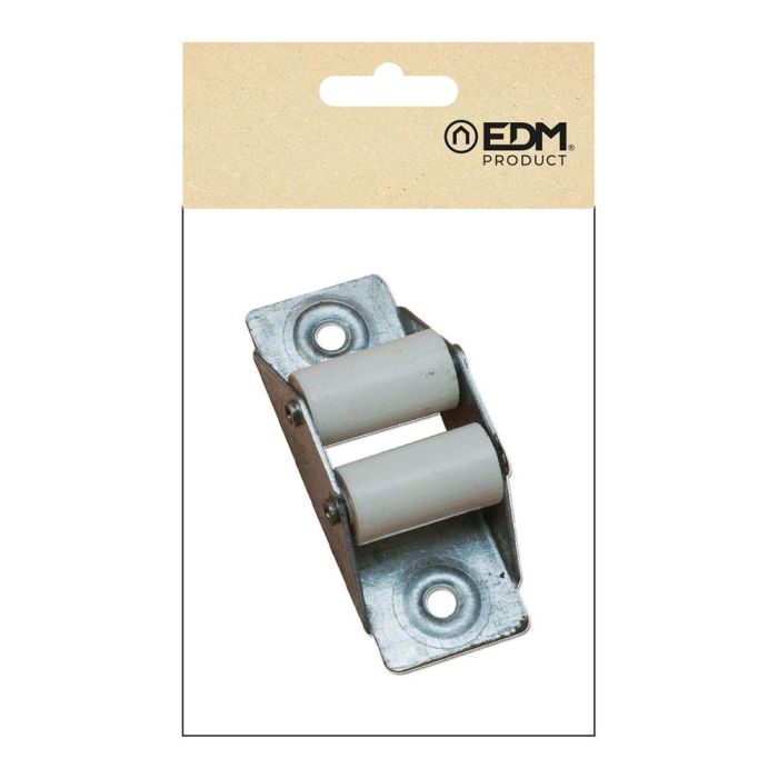 Edm Guia Cinta Persiana Metálica PR11 Acero Acabado Blanco 27x20x65mm 1 Edm Guia Cinta Persiana Metálica PR11 Acero Acabado Blanco 27x20x65mm 1