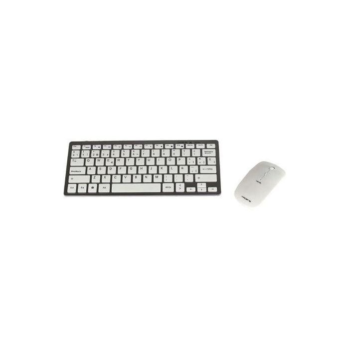 Teclado y Ratón Inalámbricos Tacens Levis Combo V2/ Blanco Teclado y Ratón Inalámbricos Tacens Levis Combo V2/ Blanco