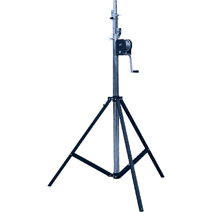 Quiklok Soporte de Luces con Ajuste Manual (175 - 400 cm) de Acero Plegable, Carga Máxima 85 kg