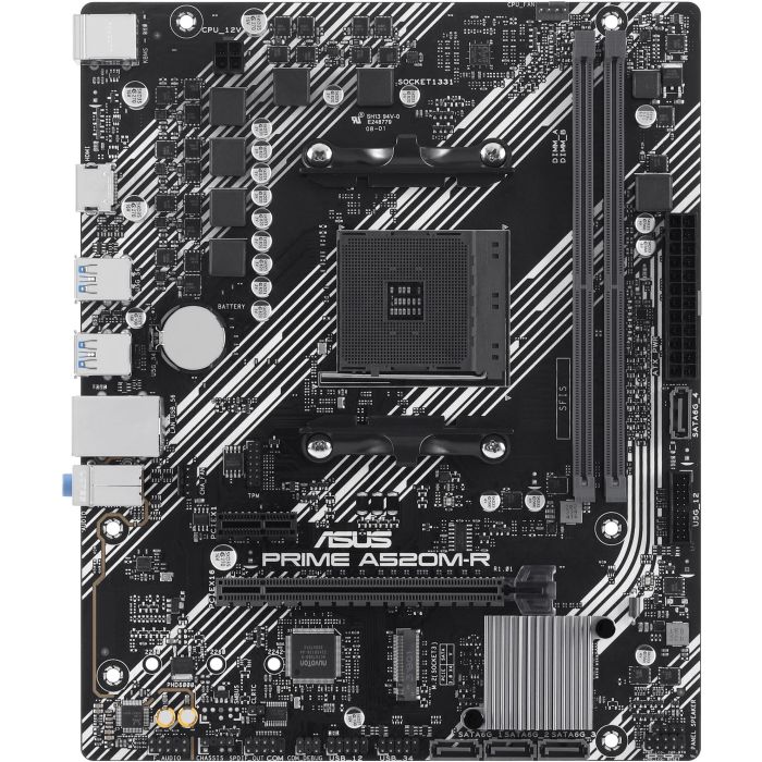 Asus 90MB1H60-M0EAY0 Placa Base Prime A520M-R Socket AM4 AMD Ryzen 3000/4000/5000 Series Micro ATX DDR4 M.2 HDMI USB 5Gbps 1 Asus 90MB1H60-M0EAY0 Placa Base Prime A520M-R Socket AM4 AMD Ryzen 3000/4000/5000 Series Micro ATX DDR4 M.2 HDMI USB 5Gbps 1