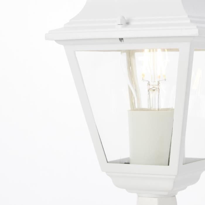 Borne Brilliant Nissie Blanc E27 - 60W 1 Borne Brilliant Nissie Blanc E27 - 60W 1
