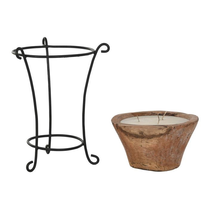 Velon Item Home DKD Home Decor Negro Marron 45 x 50 x 45 cm 3 Velon Item Home DKD Home Decor Negro Marron 45 x 50 x 45 cm 3
