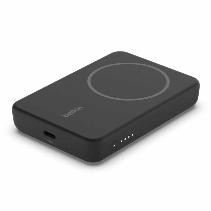 Belkin Powerbank Magnética Inalámbrica con Soporte, 5.000 mAh, Negro 2 Belkin Powerbank Magnética Inalámbrica con Soporte, 5.000 mAh, Negro 2