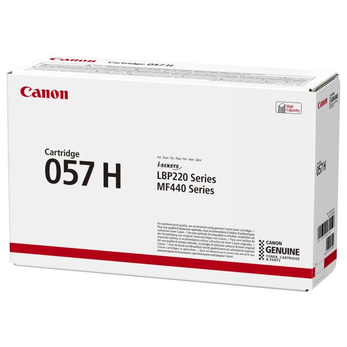 Canon Toner Negro 057H LBP 220 Series Mf 440 - 10.000 Páginas