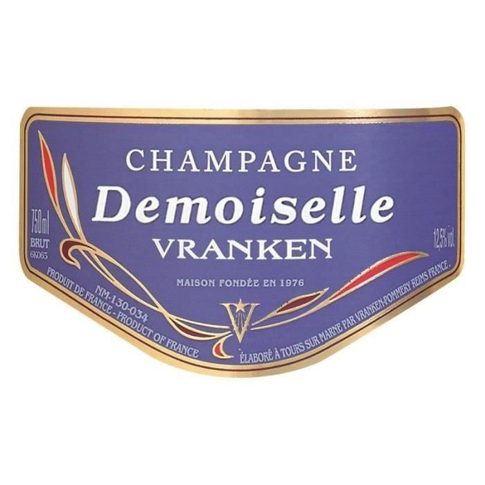 Champagne Demoiselle EO Brut 75cl 1