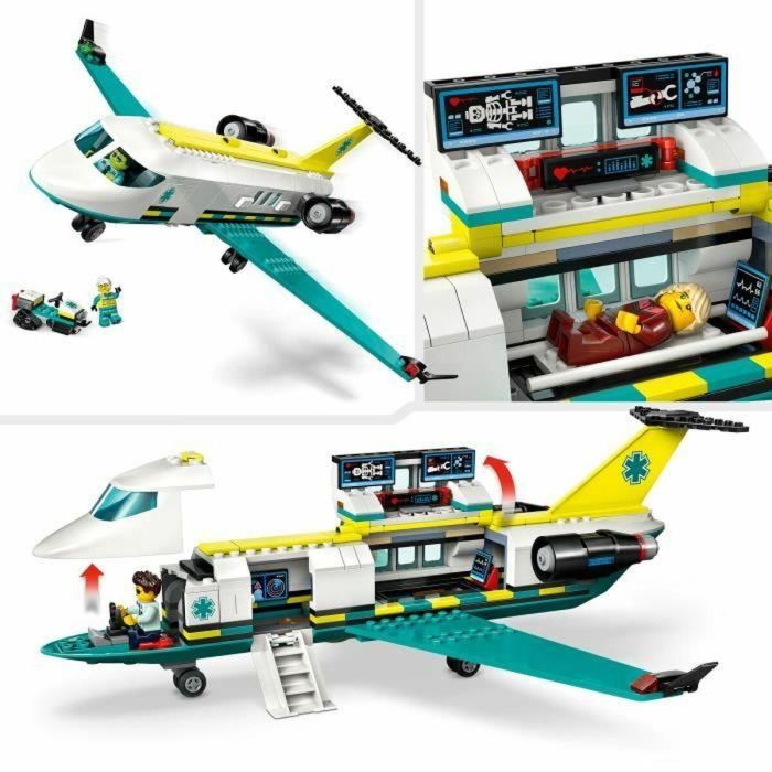 LEGO 60465 Ambulancia de Rescate Aéreo, Set de Construcción LEGO City para Niños de 6 Años en Adelante 3