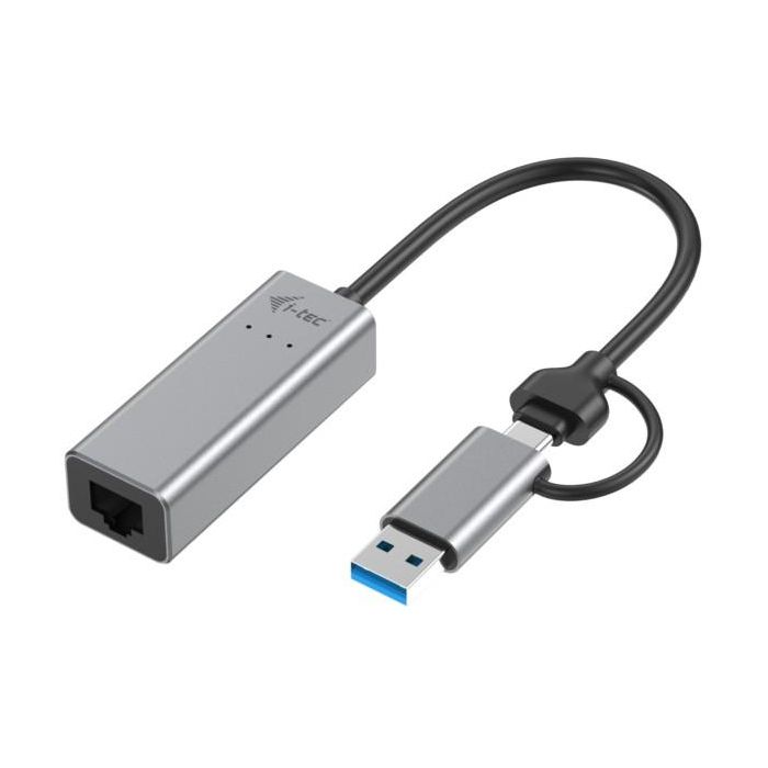 Adaptador USB a Ethernet i-Tec C31METAL25LAN 1 Adaptador USB a Ethernet i-Tec C31METAL25LAN 1