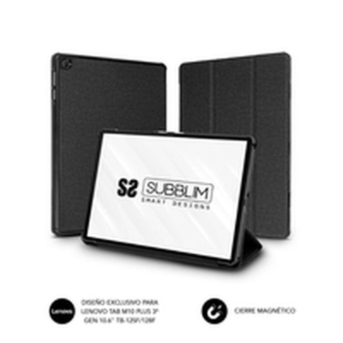 Funda para Tablet Subblim M10 Plus 3a Gen Negro 10,6" 7