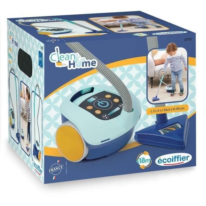 Ecoiffier ECO3280250027751 Aspirador de bidón de juguete realista, juego de imitación para que los niños aprendan y se diviertan limpiando. 4