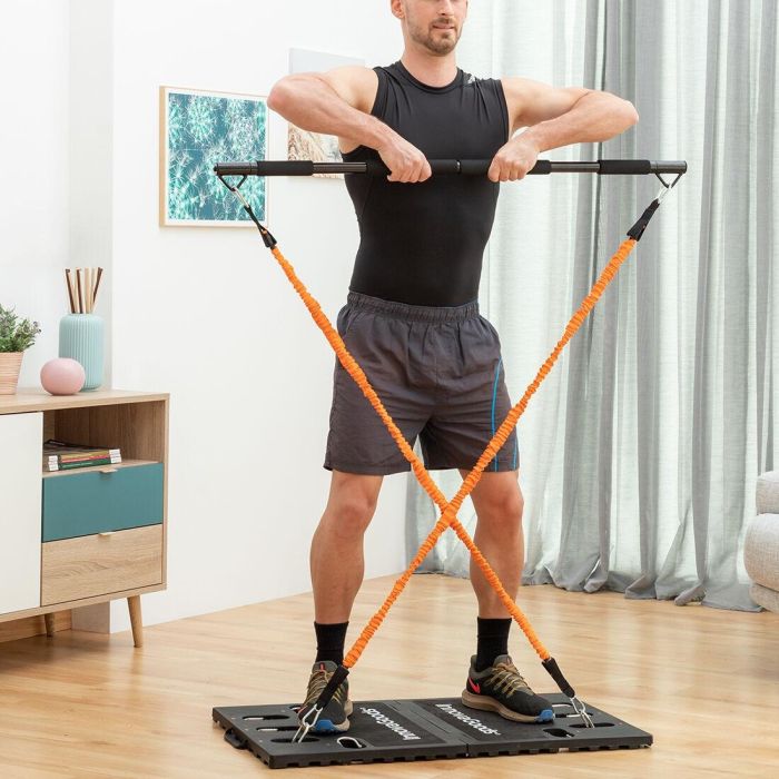 Sistema de Entrenamiento Integral Portátil con Guía de Ejercicios Gympak Max InnovaGoods 14