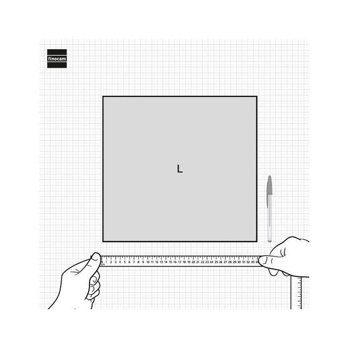 Finocam L-340x320 mm Mv Neutro Calendario de Pared 2026 para Escribir, con Espiral y Colgador, Ideal para Planificación 3